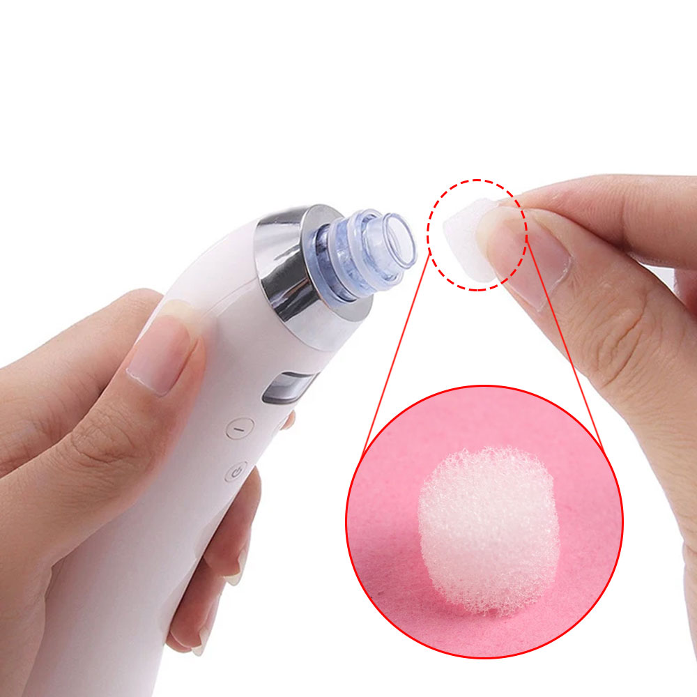 Nasal Aspirator - ฟองน้ำกรอง 100 ชิ้น อุปกรณ์เสริมเครื่องดูดน้ำมูก ป้องกันน้ำมูกอุดตัน อะไหล่สำรอง