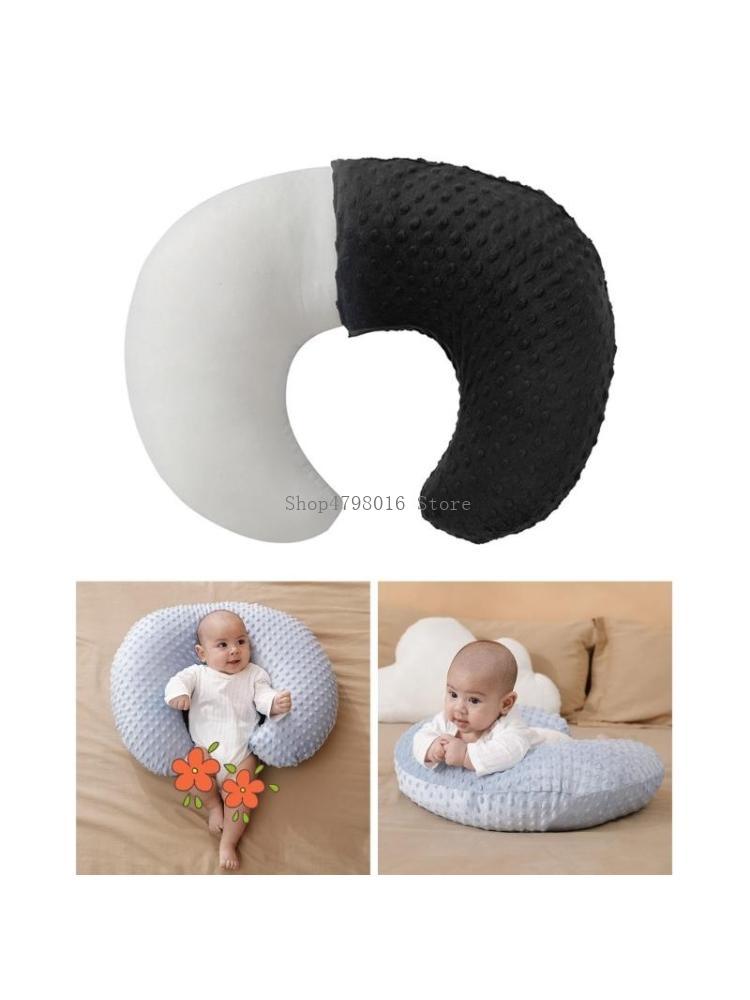 Nursing Pillow Breastfeeding - หมอนแบบพกพาหมอนให้นมบุตรทารกแรกเกิดผ้าฝ้ายรองศีรษะสำหรับเดินทางกลางแจ้ง