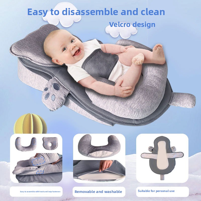 Nursing Pillow Breastfeeding - หมอนป้องกันการสำลักนม หมอนให้นมเด็ก หมอนป้องกันการสำลักนมขณะนอนให้นม หมอนรองป้องกันการสำลักนม