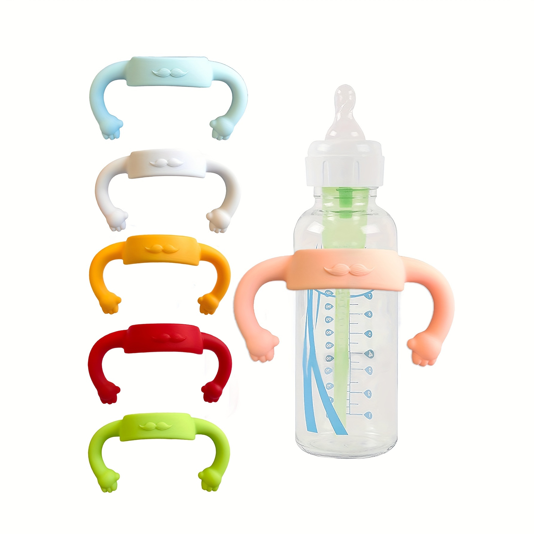 ปลอกหูหิ้วขวดนมซิลิโคนสากลมือเ - Zwitsal Baby Products บทวิจารณ์และราคา