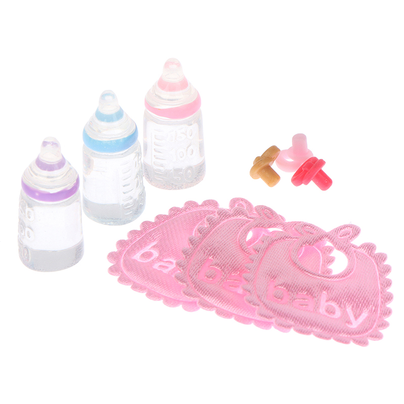 3ชิ้นบ้านตุ๊กตา1:12ขวดนมขนาดเล - Zwitsal Baby Products บทวิจารณ์และราคา